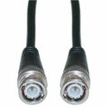 Aish BNC RG58 AU Coaxial Cable Black BNC Male Copper Stranded Center Conductor 15 foot AI212380